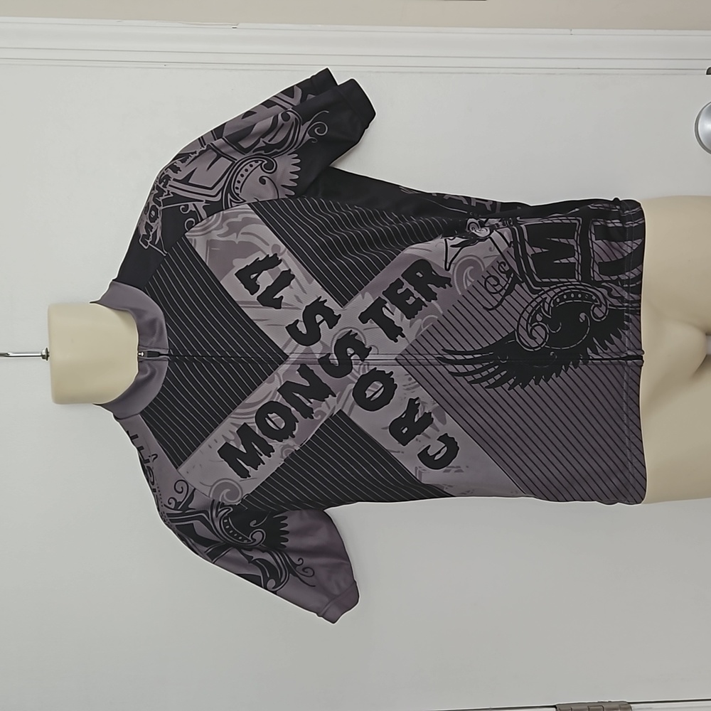Monster Cross 17 Gravel Racing Bicycle Shirt Size L